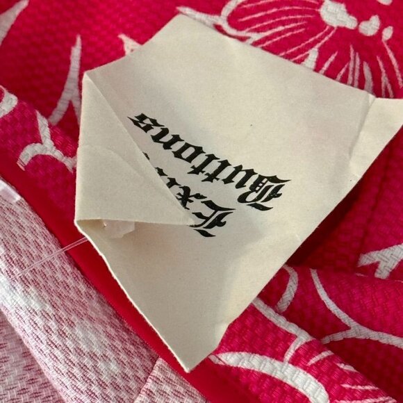 Talbots Women’s Size 16 Pink Floral Print Cotton Pants ankle new - Picture 3 of 13